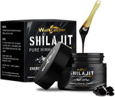 Pure Himalayan Shilajit Resin for Men Women: Natural Organic Shilajit Supplement 600MG Rich in 85+ Trace Minerals 75%+ Fulvic Acid for Energy Immunity Focus Support 50 Servings