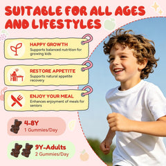 Picky Eater Support Gummies for Healthy Appetite