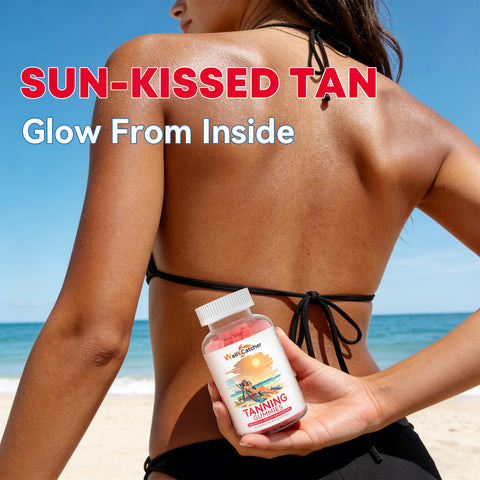 Tanning Gummies for Natural Glow Skin