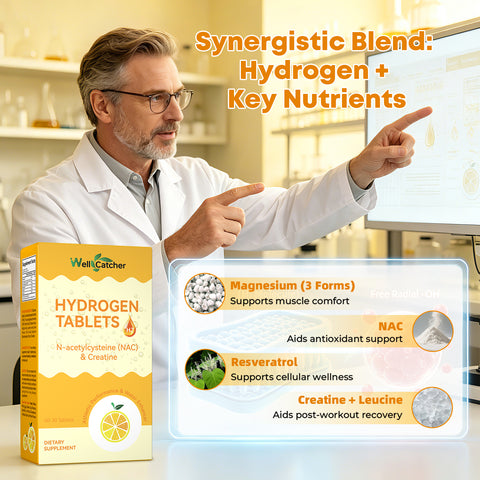 Hydrogen Water Tablets 2 Packs - Energy & Recovery